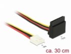 DeLOCK kabel Power Floppy 4Pin (samice) > SATA 15Pin (sam...