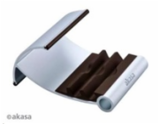 AKASA stojánek na tablet  AK-NC054-BR, hliníkový, hnědý