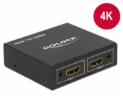 DeLOCK rozbočovač HDMI zásuvka > 2x HDMI zásuvka 4K, HDMI rozbočovač