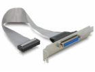 Delock DB-25 - IDC-26, 0,22 m, šedá (84300)