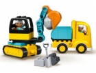 LEGO 10931 DUPLO Bagger und Laster, Konstruktionsspielzeug