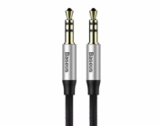 Baseus Yiven Audio kabel 3,5 samec Audio M30 1,5 m - stříbrno-šedý