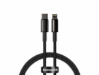 Kabel BASEUS USB TypeC M, Lightning M, 1m, černý CATLWJ-01