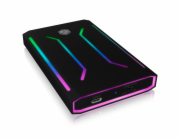 RaidSonic ICY BOX IB-G226L-C31 RGB pouzdro pro 2,5  SATA SSD