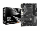 ASROCK MB B450 PRO4 R2.0 (AM4, amd B450, 4xDDR4 3200, 6xS...
