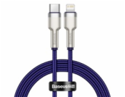 Kabel USB-C pro Lightning Baseus Cafule, PD, 20W, 1m (zelený)