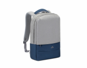 RIVACASE 7562 grey/dark blue anti-theft Laptop backpack 15.6