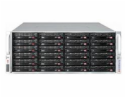 SUPERMICRO 4U chassis 36x 3,5" HS SAS/SATA (24x Front + 12x Rear/4xNVMe opt) +2x 2.5"opt., 2x1200W (80PLUS Titanium)