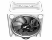 Zalman chladič CPU CNPS16X White / 120 mm ventilátor / 4 heatpipe / RGB / PWM / 165 mm výška / bílý