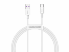 Kabel USB na USB-C řady Superior, 66W, 1m (bílý)