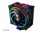 AKASA chladič CPU SOHO H4, Premium CPU cooler,4 Heatpipes...