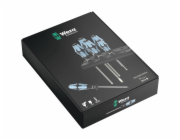 Wera 3334/3350/3355/6 Screwdriver Set, Inox + Rack