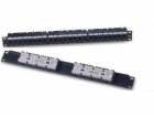 Digitus CAT 5e Patch Panel, nestíněný, 48 portů RJ45 8P8C...