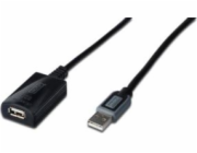 Digitus USB 2.0 aktivní prodlužovací kabel 15m