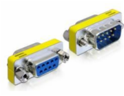 Delock Adaptér Seriový Sub-D 9 pin samec > Sub-D 9 pin samice – šetřič portu