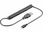 PREMIUMCORD Kabel USB 2.0 A - Micro B propojovací 1m, kro...