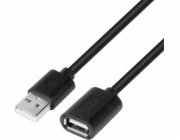 TB Prodlužovací kabel AM-AF USB 1,8 m, černý
