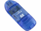 TITANUM TA101B čtečka karet Modrá USB 2.0