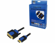 LogiLink HDMI - DVI-D kabel 3m modrý (CHB3103)