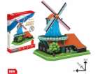 Puzzle 3D Wiatrak Holenderski Zestaw XL