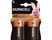 Duracell Basic alkalická baterie 2 ks (D)