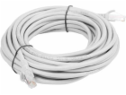 LANBERG PATCHCORD RJ45, KAT. 5E, UTP, 15M, ŠEDÁ
