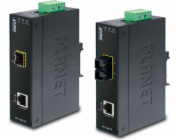 Planet IFT-805AT optický konvertor, SFP, DIN, IP30, -40 až 75 st.C