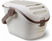 Box Curver® PET CARRIER, prepravný, antracit, 38x51x33 cm, na mačku a psa