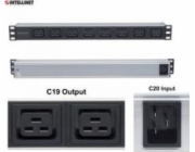 Intellinet Network Solutions Intellinet PDU 1U pro 19" rackové skříně