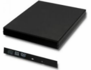 Qoltec kapsa pro 12,7mm SATA CD / DVD optickou mechaniku - USB 2.0 (51866)