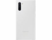 SAMSUNG Kožený kryt pro Note 10 bílý (EF-VN970LW)