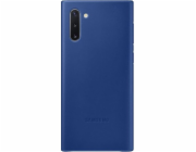 Modrý kožený kryt Samsung Note 10 (EF-VN970LL)