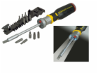 Stanley LED ráčnový šroubovák FATMAX MULTIBIT 12 bitů 62-689