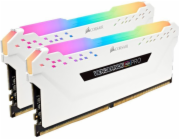 Paměť Corsair Vengeance RGB PRO, DDR4, 16 GB, 3000 MHz, CL15 (CMW16GX4M2C3000C15W)