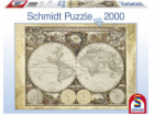 Schmidt Spiele Puzzle Historická mapa světa
