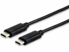 Equip kabel USB-C – USB-C USB 1 m černý (12888307)