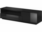 Cama TV skříňka MUZA 138/40/41 černá/černý lesk