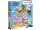 Puzzle Clementoni 2x20 ks. Prasátko Peppa (24778)