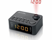 Muse Muse radiobudík M-178P černý, 0,9" jantarová LED, se stmívačem