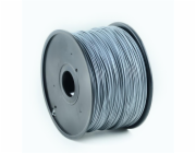 GEMBIRD Tisková struna (filament) PLA, 1,75mm, 1kg, stříbrná