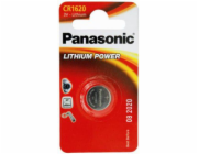 PANASONIC Lithiová baterie (knoflíková) CR-1620EL/1B  3V (Blistr 1ks)