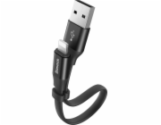 Baseus USB-A - Lightning kabel 0,23 m černý (6953156259492)