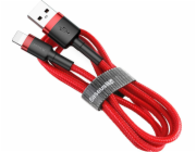 Kabel BASEUS USB Typ AM, Lightning M, 0,5m, červený