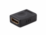 Savio HDMI (F) - HDMI (F) adaptér - přímý, soudkovitý CL-111 Black