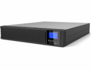 PowerWalker Nouzový online zdroj napájení 6kVA RTG PF1, 2x IEC výstup + svorkovnice, USB/RS-232, LCD, 19palcový rack + baterie