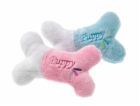 Karlie  Hračka plyšová pískací kost Puppy 13cm