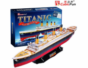 CubicFun - Puzzle 3D Titanic - 113 dílků
