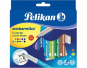 Pelikan Colorella fixy na látky 12 barev