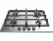 Indesit THP 641 IX/I Nerezová ocel Vestavěné 58 cm Plynový 4 zóna/zón