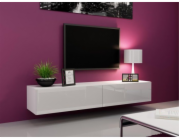Cama RTV VIGO180 b/b televizní stolek/nábytek k multimediálnímu vybavení